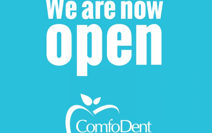 We are open!